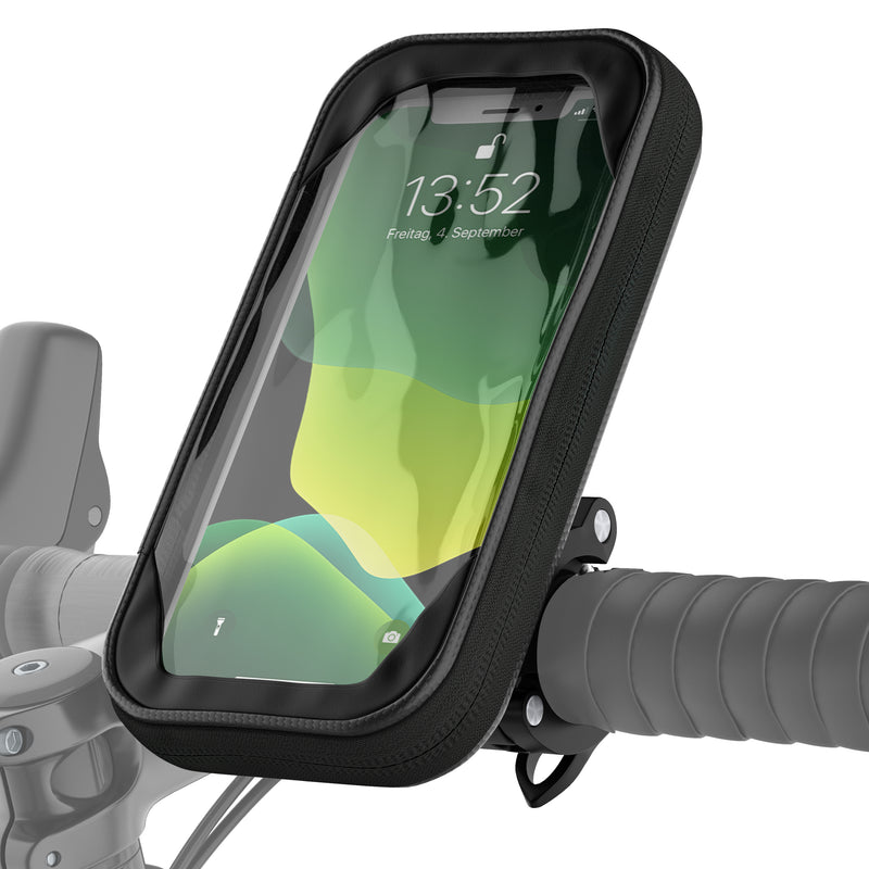 CALIYO Fahrradtasche wasserdichte Fahrrad Handyhalterung,Fahrrad  Rahmentasche, mit Regenschutz für Handy unter 7,2